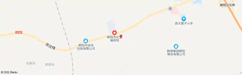 朝阳福利院_公交站地图_朝阳公交_妙搜公交查询2025