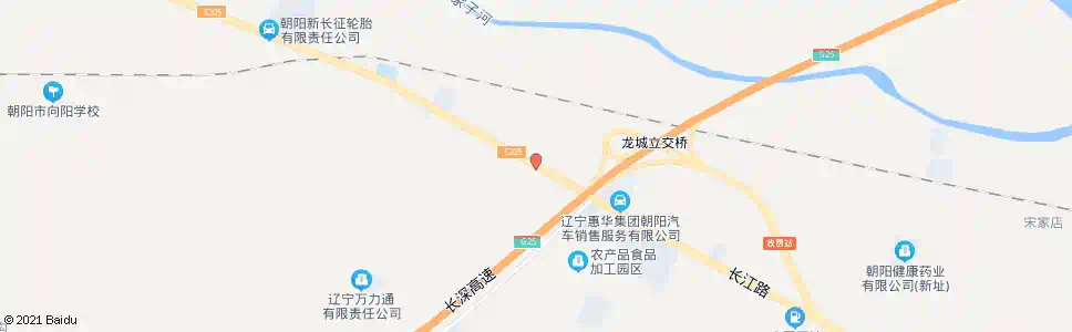 朝阳罗家沟_公交站地图_朝阳公交_妙搜公交查询2025