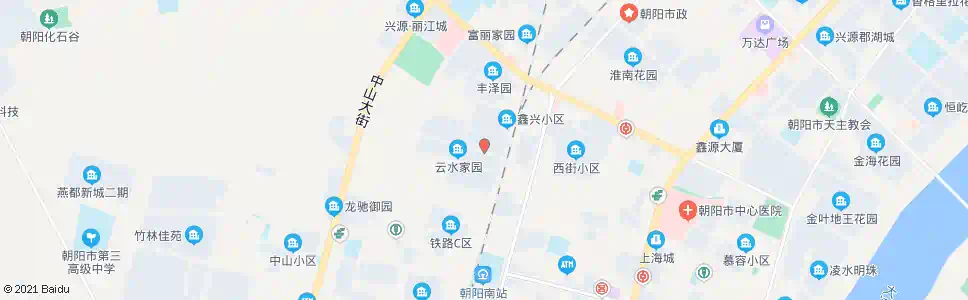 朝阳祥和家园南门_公交站地图_朝阳公交_妙搜公交查询2025