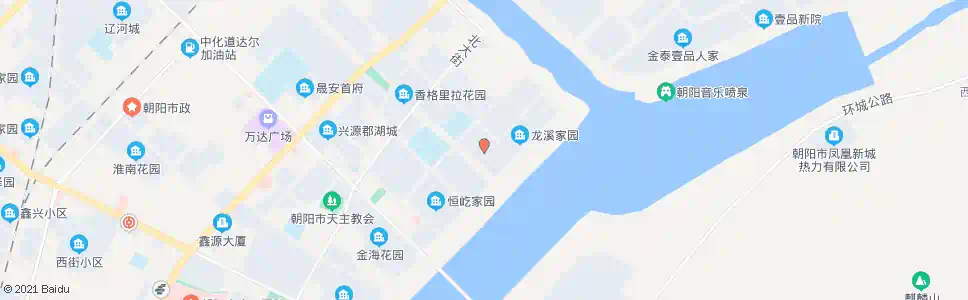 朝阳凌水家园_公交站地图_朝阳公交_妙搜公交查询2025