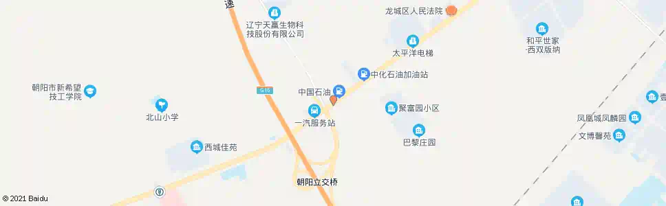 朝阳博盛汽贸_公交站地图_朝阳公交_妙搜公交查询2025