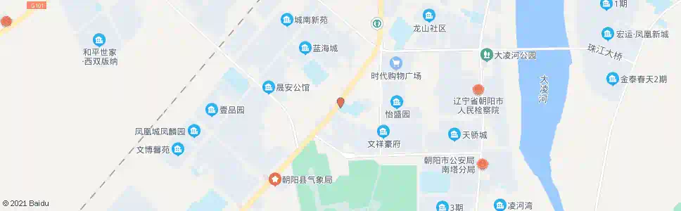 朝阳珠江路小学_公交站地图_朝阳公交_妙搜公交查询2025