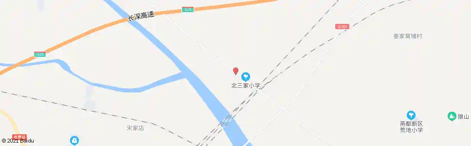 朝阳北三家七号站_公交站地图_朝阳公交_妙搜公交查询2025