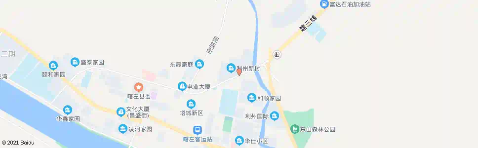 朝阳利州新村东门_公交站地图_朝阳公交_妙搜公交查询2025