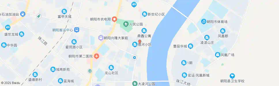 朝阳银河小区_公交站地图_朝阳公交_妙搜公交查询2025