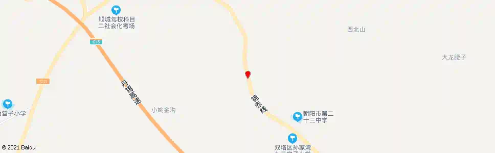 朝阳三家_公交站地图_朝阳公交_妙搜公交查询2025