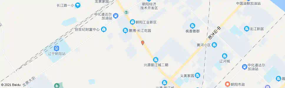 朝阳港华燃气_公交站地图_朝阳公交_妙搜公交查询2025