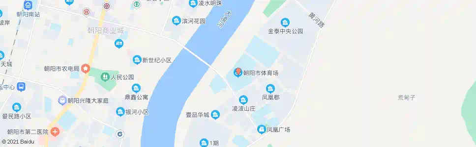 朝阳人民体育场_公交站地图_朝阳公交_妙搜公交查询2025