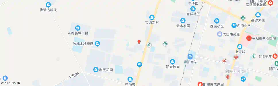 朝阳中山小区_公交站地图_朝阳公交_妙搜公交查询2025