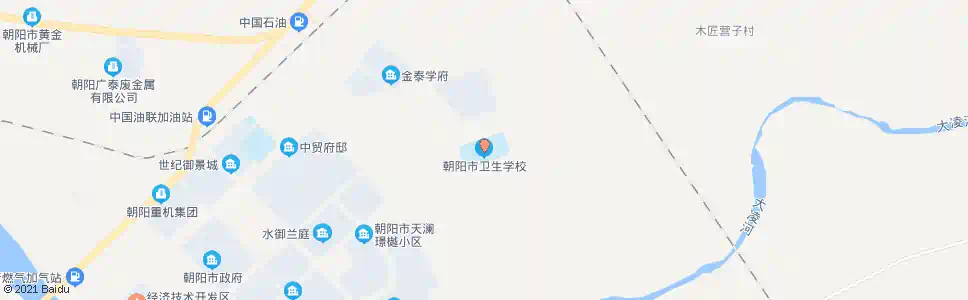朝阳朝阳市卫生学校_公交站地图_朝阳公交_妙搜公交查询2025