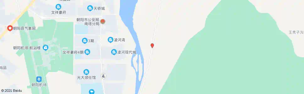 朝阳南荒_公交站地图_朝阳公交_妙搜公交查询2025