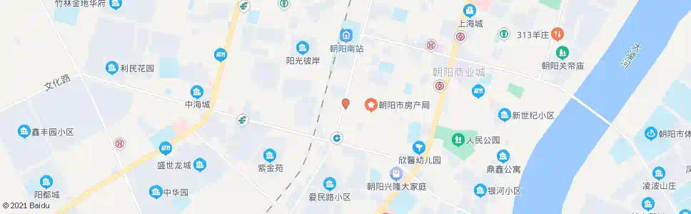 朝阳八里堡(友谊大街)_公交站地图_朝阳公交_妙搜公交查询2025