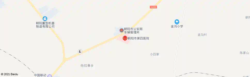 朝阳第四医院_公交站地图_朝阳公交_妙搜公交查询2025