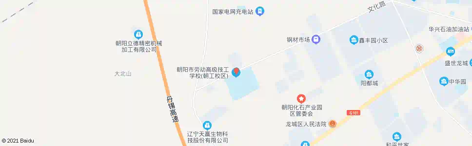 朝阳市劳动技校_公交站地图_朝阳公交_妙搜公交查询2025