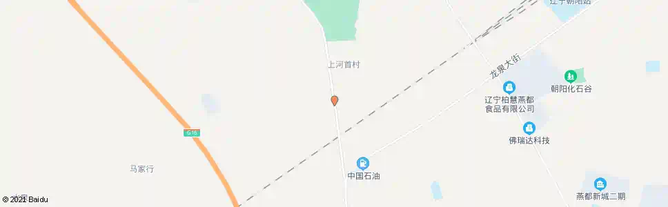 朝阳下河首村委会_公交站地图_朝阳公交_妙搜公交查询2025