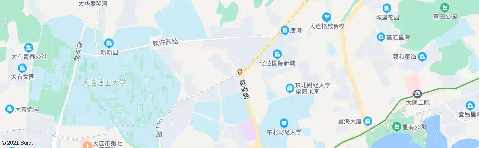 大连数码广场_公交站地图_大连公交_妙搜公交查询2025