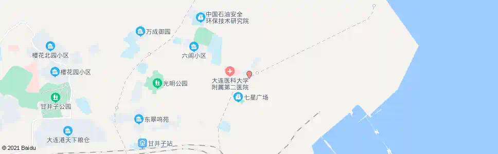 大连山明街_公交站地图_大连公交_妙搜公交查询2025