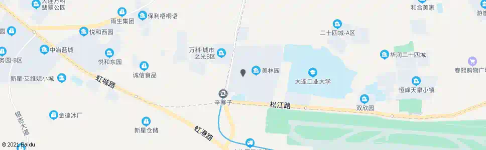 大连榆水街_公交站地图_大连公交_妙搜公交查询2025
