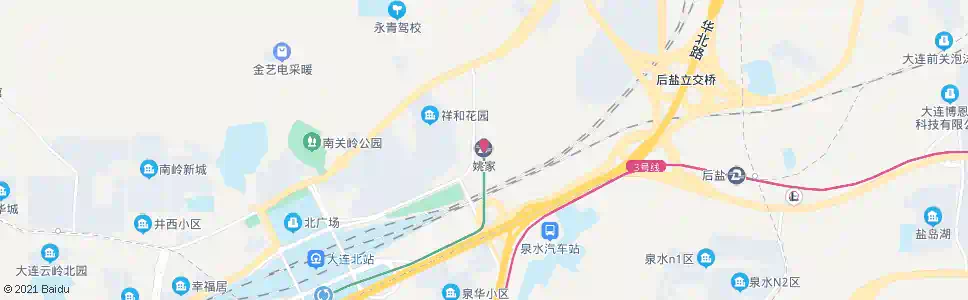 大连姚家站_公交站地图_大连公交_妙搜公交查询2025
