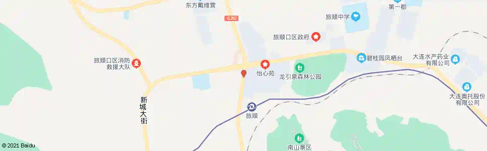 大连新加坡花园_公交站地图_大连公交_妙搜公交查询2025
