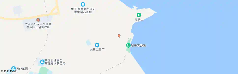 大连海鸥街_公交站地图_大连公交_妙搜公交查询2025