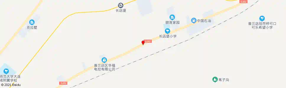 大连长店堡西_公交站地图_大连公交_妙搜公交查询2025
