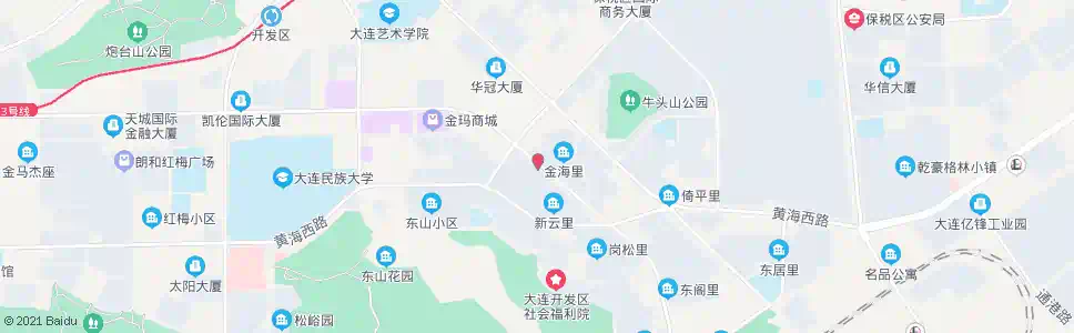 大连新云里_公交站地图_大连公交_妙搜公交查询2025