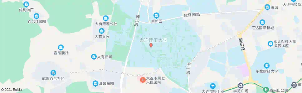 大连大连理工大学_公交站地图_大连公交_妙搜公交查询2025