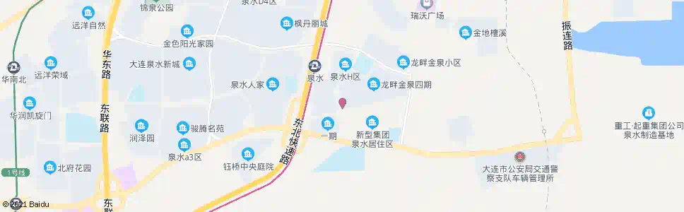 大连龙畔市场_公交站地图_大连公交_妙搜公交查询2025