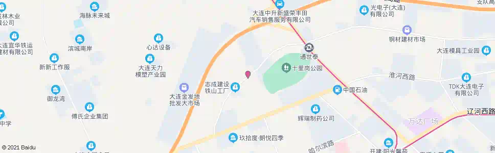 大连大连翻译学院_公交站地图_大连公交_妙搜公交查询2025