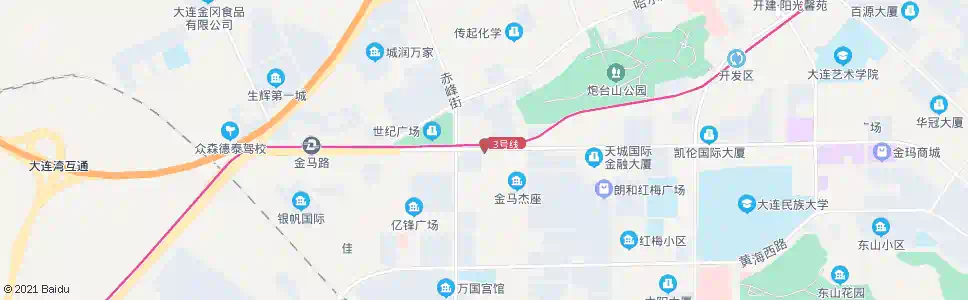 大连赤峰街_公交站地图_大连公交_妙搜公交查询2025