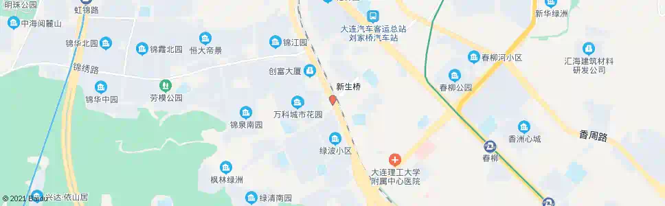 大连新生路_公交站地图_大连公交_妙搜公交查询2025