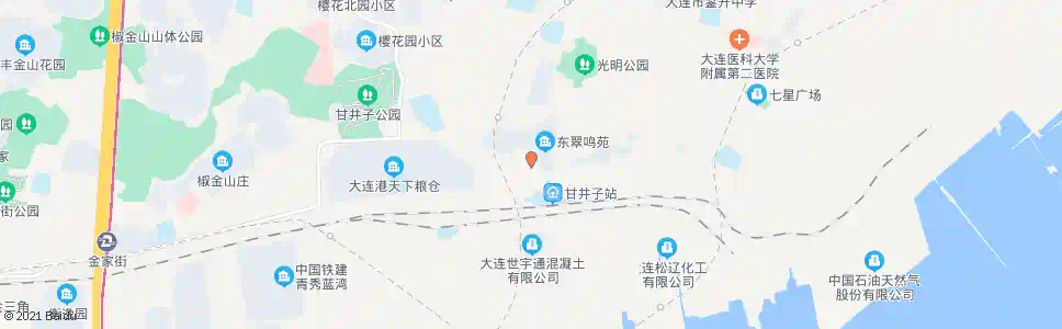 大连甘海路_公交站地图_大连公交_妙搜公交查询2025