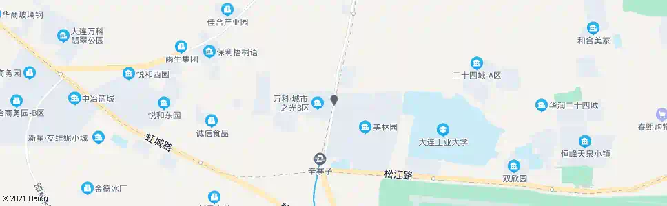 大连美林园_公交站地图_大连公交_妙搜公交查询2025