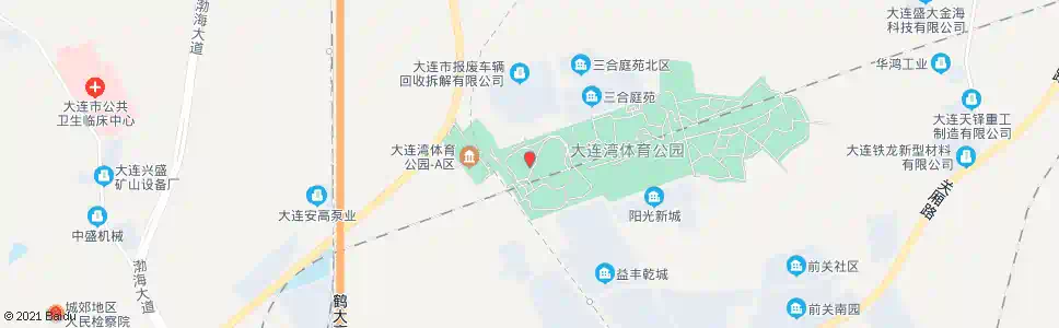大连体育公园_公交站地图_大连公交_妙搜公交查询2025