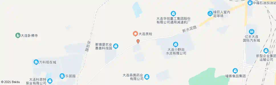 大连新水泥路_公交站地图_大连公交_妙搜公交查询2025