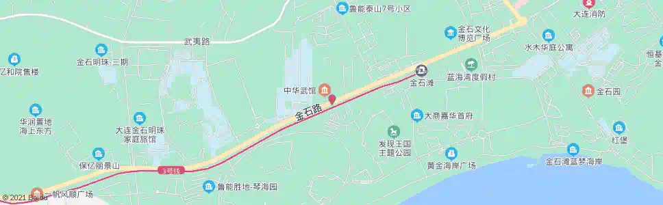 大连中华武馆_公交站地图_大连公交_妙搜公交查询2025