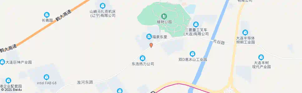 大连福泉小区_公交站地图_大连公交_妙搜公交查询2025
