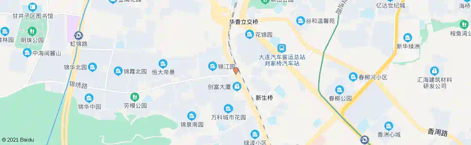 大连锦绣路_公交站地图_大连公交_妙搜公交查询2025