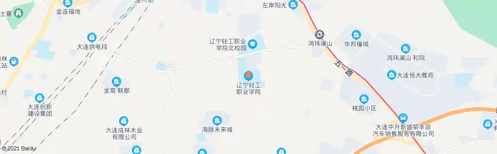 大连轻工学院_公交站地图_大连公交_妙搜公交查询2025
