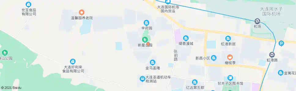 大连新星公园_公交站地图_大连公交_妙搜公交查询2025