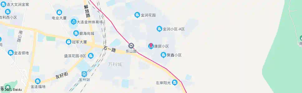 大连康居小区_公交站地图_大连公交_妙搜公交查询2025