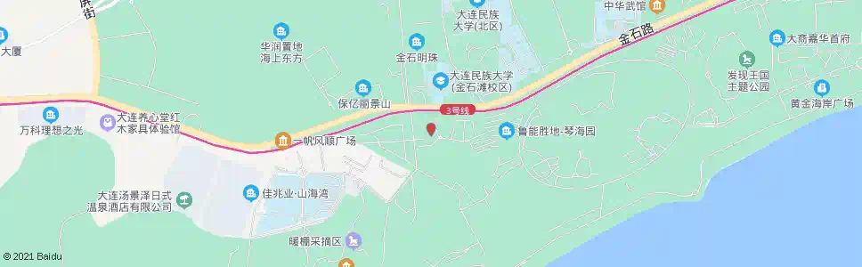 大连优山美地_公交站地图_大连公交_妙搜公交查询2025
