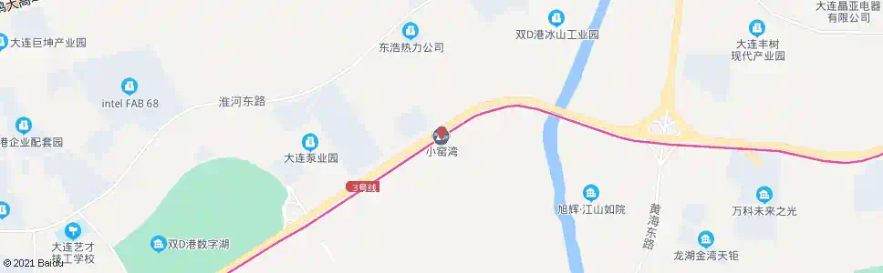 大连小窑湾轻轨站_公交站地图_大连公交_妙搜公交查询2025