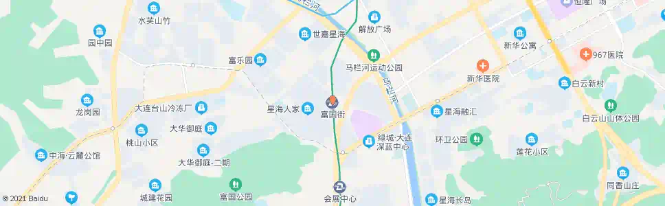 大连富国街_公交站地图_大连公交_妙搜公交查询2025