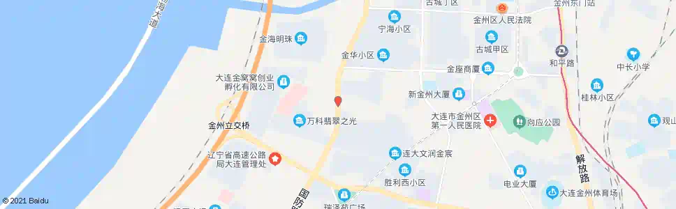 大连国防路_公交站地图_大连公交_妙搜公交查询2025