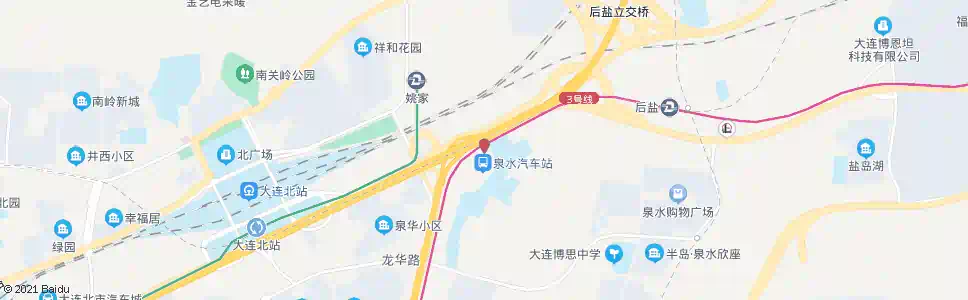 大连货场_公交站地图_大连公交_妙搜公交查询2025