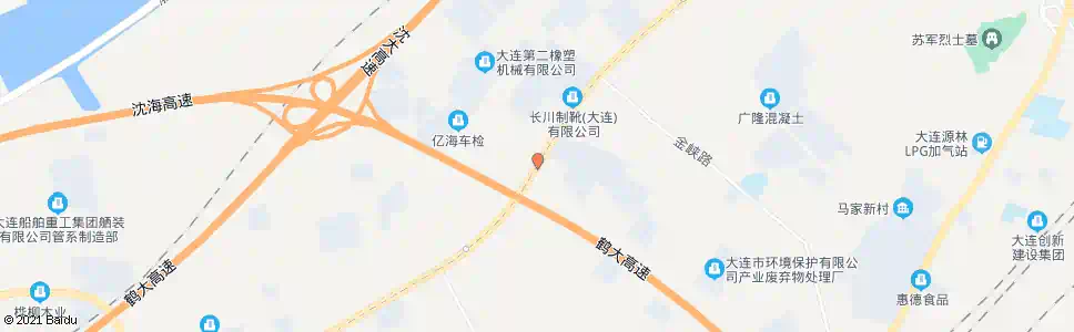 大连彩板厂_公交站地图_大连公交_妙搜公交查询2025