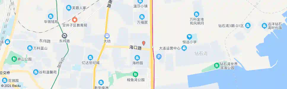 大连鹏辉新世纪_公交站地图_大连公交_妙搜公交查询2025