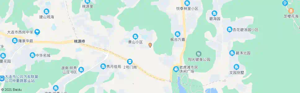 大连连胜街(医院)_公交站地图_大连公交_妙搜公交查询2025